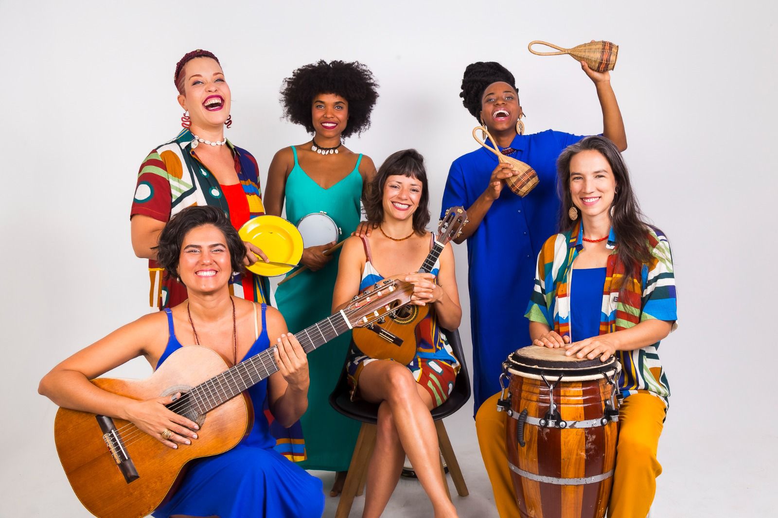 Capa: Banda feminina Yayá Massemba faz show “De Umbigo a Umbigo” em Salvador